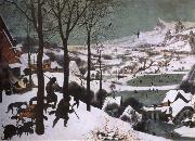 Pieter Bruegel hunters in the snow France oil painting artist